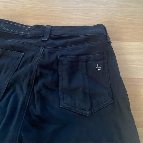 Rag & Bone Legging Jean in Black - Picture 6 of 6
